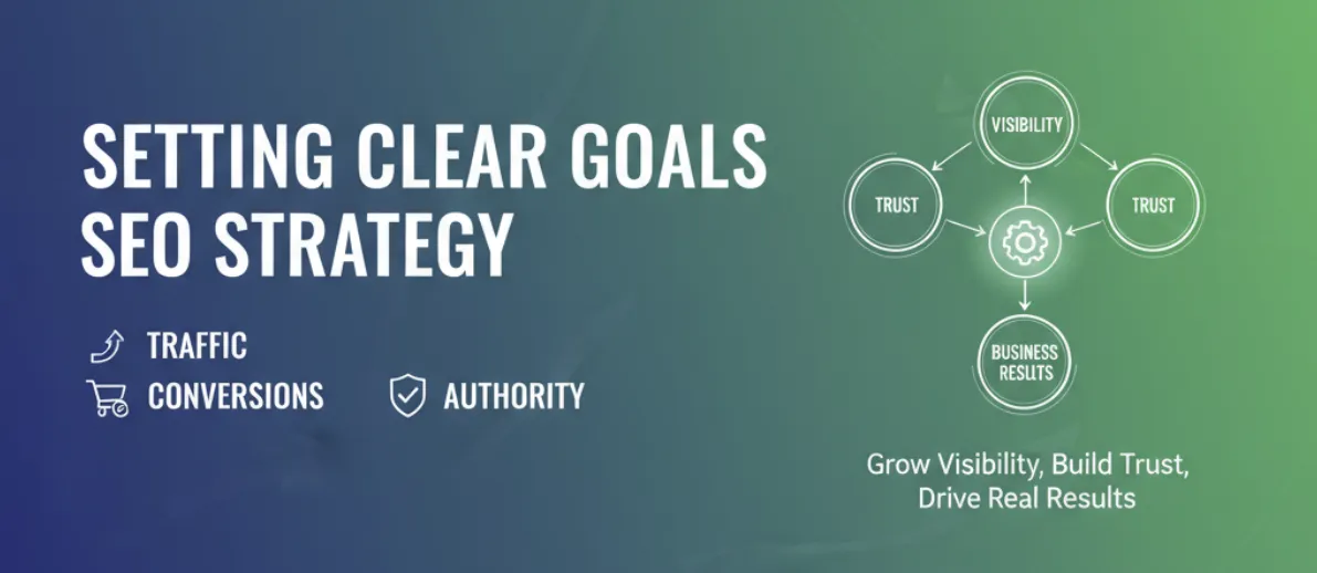 Cover image for Setting clear goals (traffic, conversions, authority)